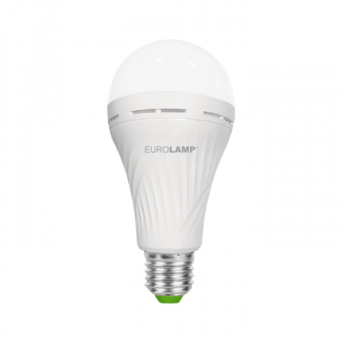 LED лампа аккумуляторная Eurolamp A90 18W E27 4500K 1200mAh LED-A90-18274(EM)